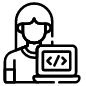 experienced developer icon image